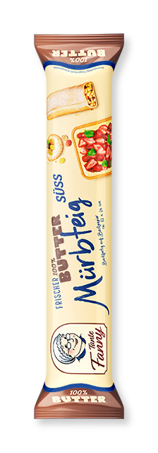 Frischer Süßer Butter-Mürbteig