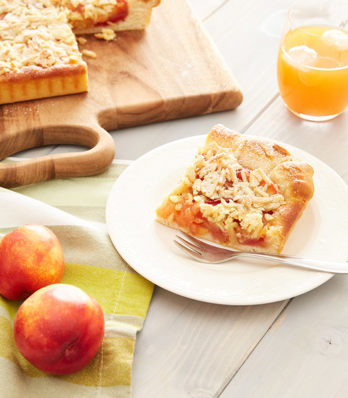 Nektarinen Blechkuchen