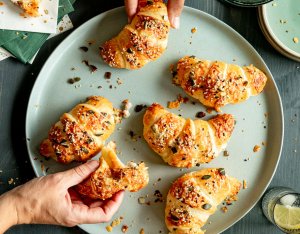 Pikante Croissants