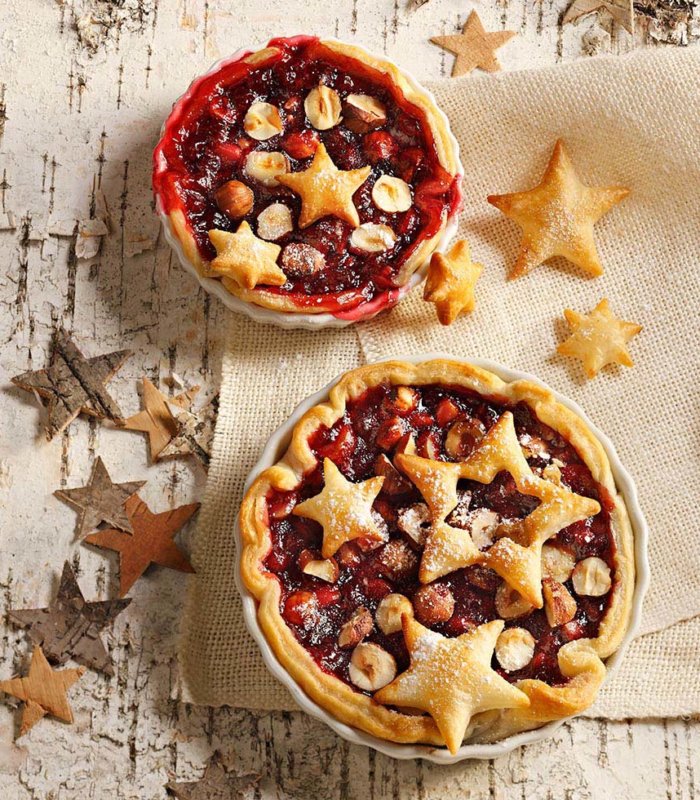 Preiselbeertarte Blätterteig