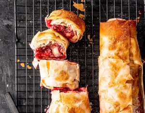 Rhabarberstrudel