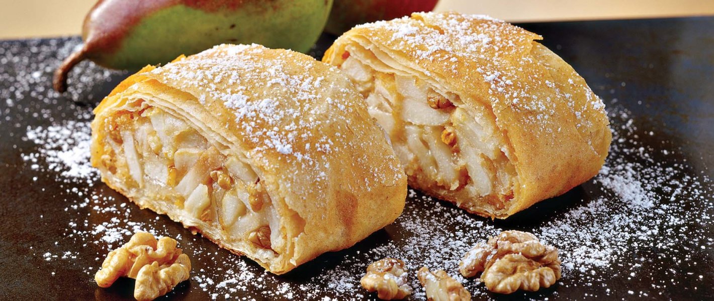 Vollkorn-Nuss Strudel