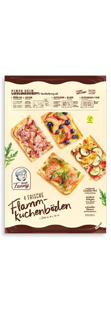 Frische Flammkuchenböden