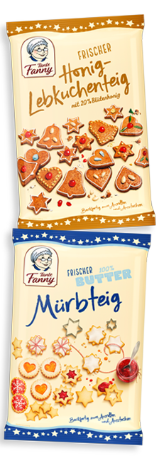 Frische Keksteige