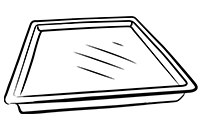 Backblech - Bild