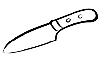 Scharfes Messer - Bild