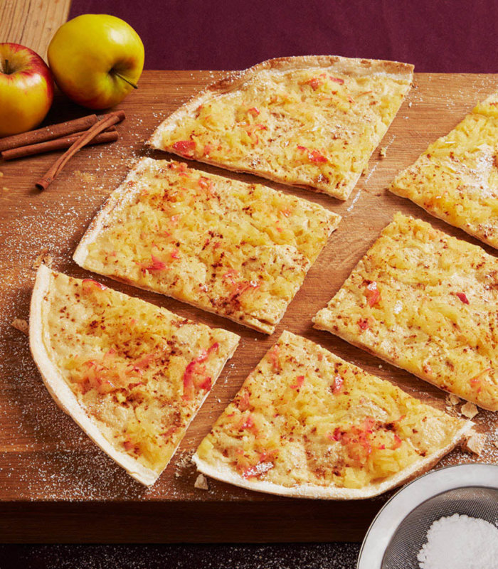 Apfel Zimt Flammkuchen Gastro Tante Fanny