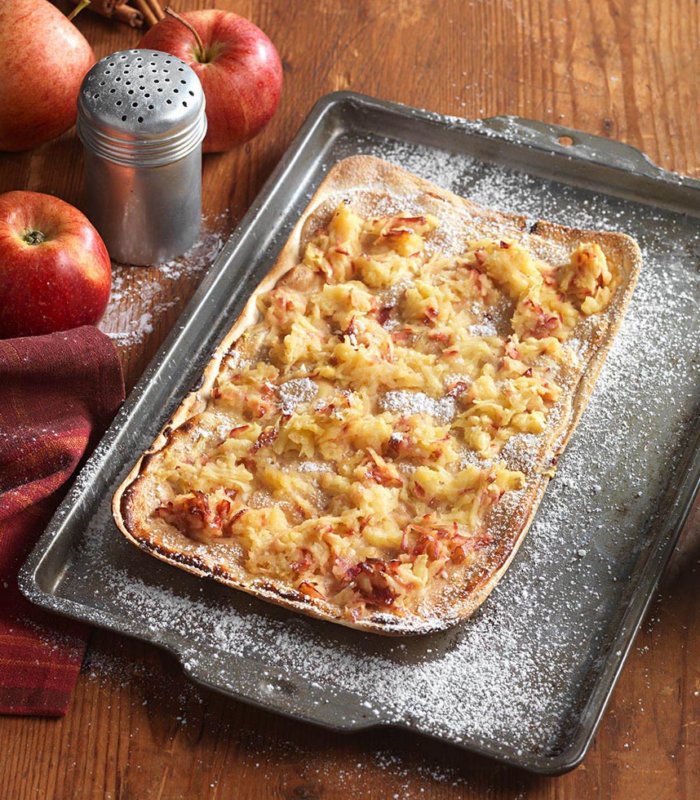 Apfel Zimt Flammkuchen Tante Fanny