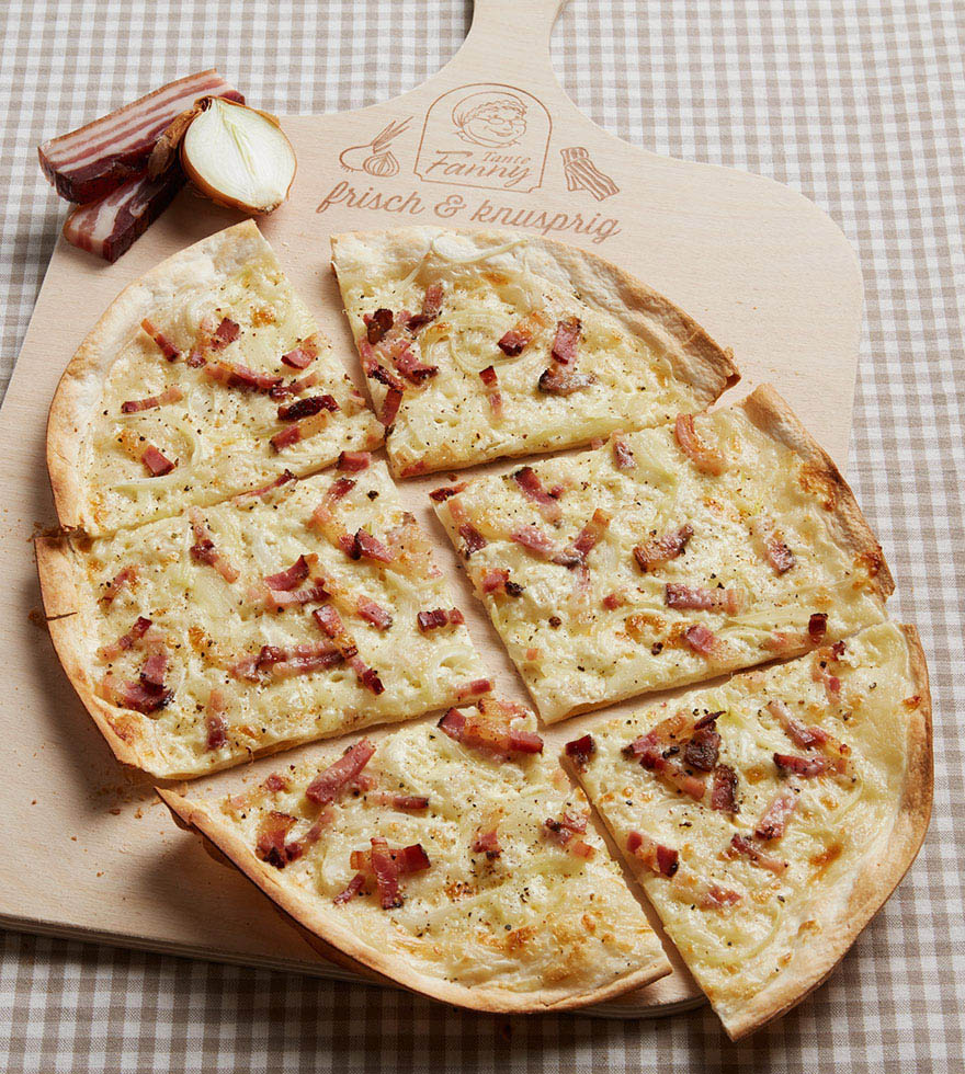 Elsässer Flammkuchen Gratinée GASTRO - Tante Fanny