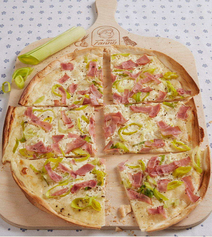 Flammkuchen mit Schinken GASTRO - Tante Fanny