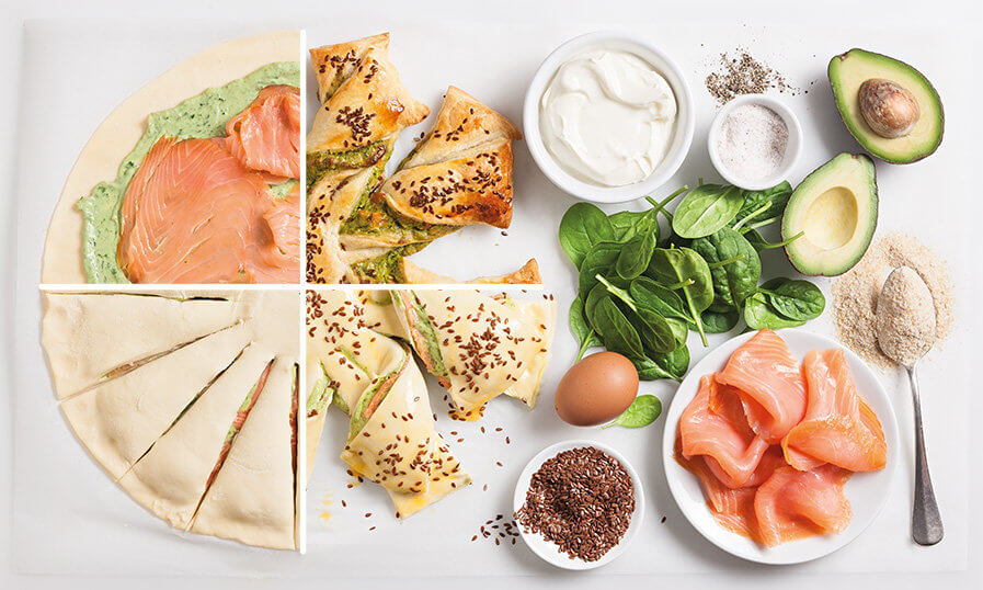 Rezept Spinatstern mit Avocado Tante Fanny