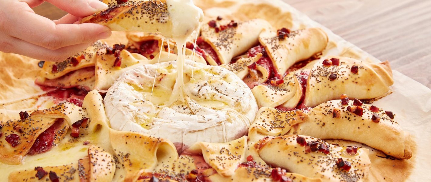 Rezept Camembert Preiselbeerstern Tante Fanny
