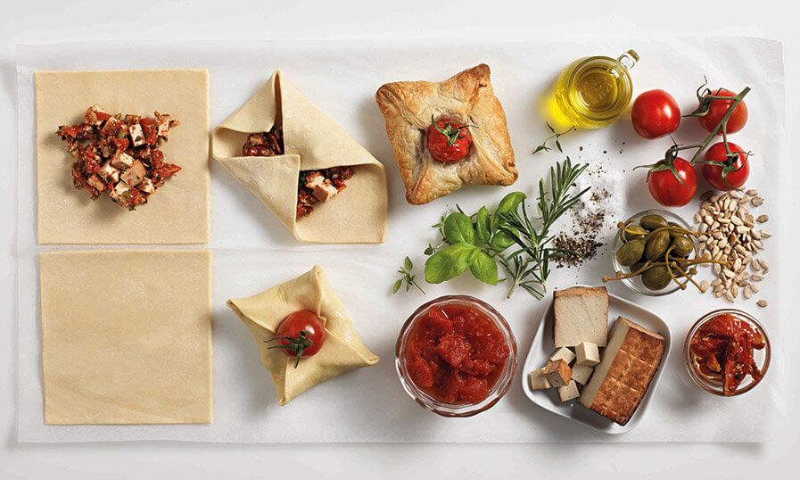 Rezept Vegane Tomaten-Golatschen mit Räuchertofu Tante Fanny
