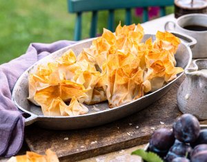 Zwetschken-Strudelpäckchen