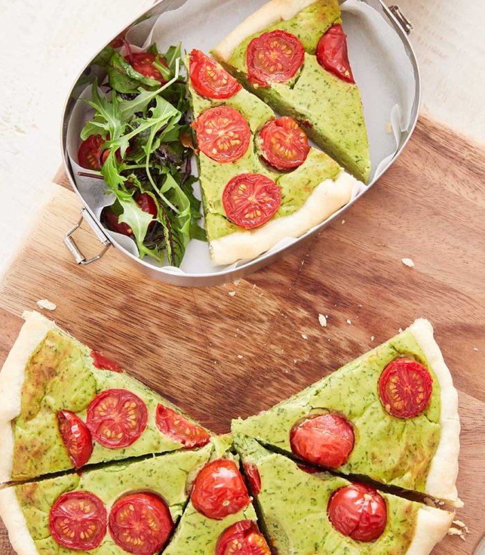 Rezept Avocado Quiche to go Tante Fanny