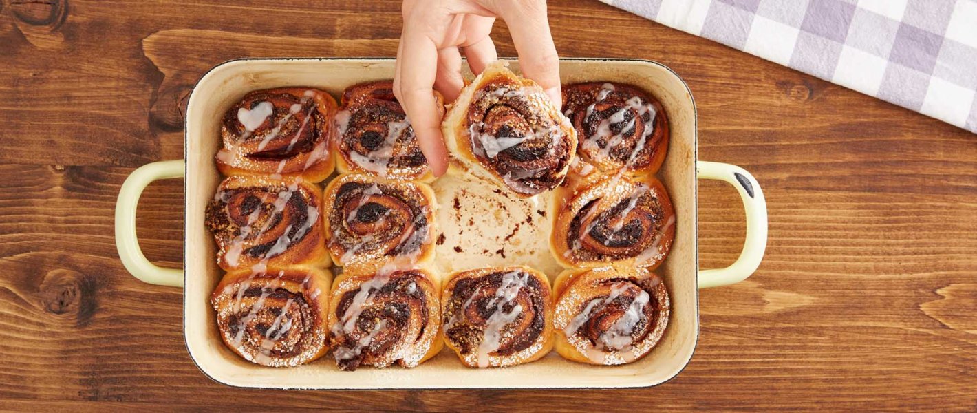 Rezept Nougatschnecken-Auflauf