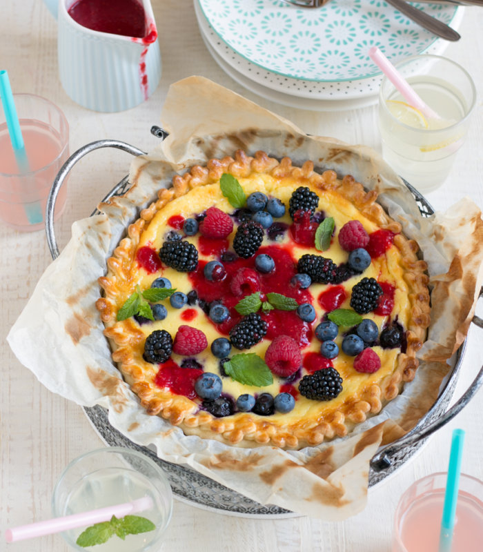 Beerentarte Mürbteig