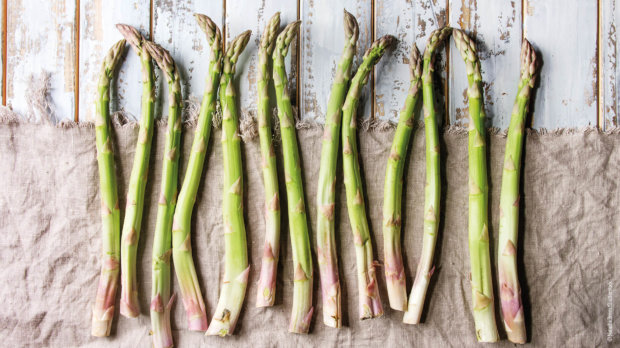 Grüner Spargel