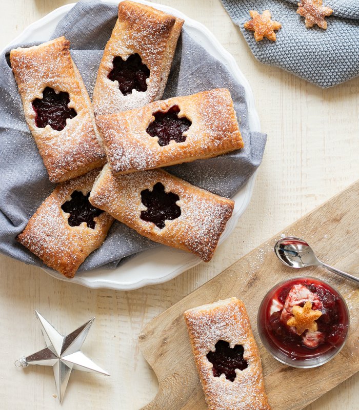 Blätterteigtaschen