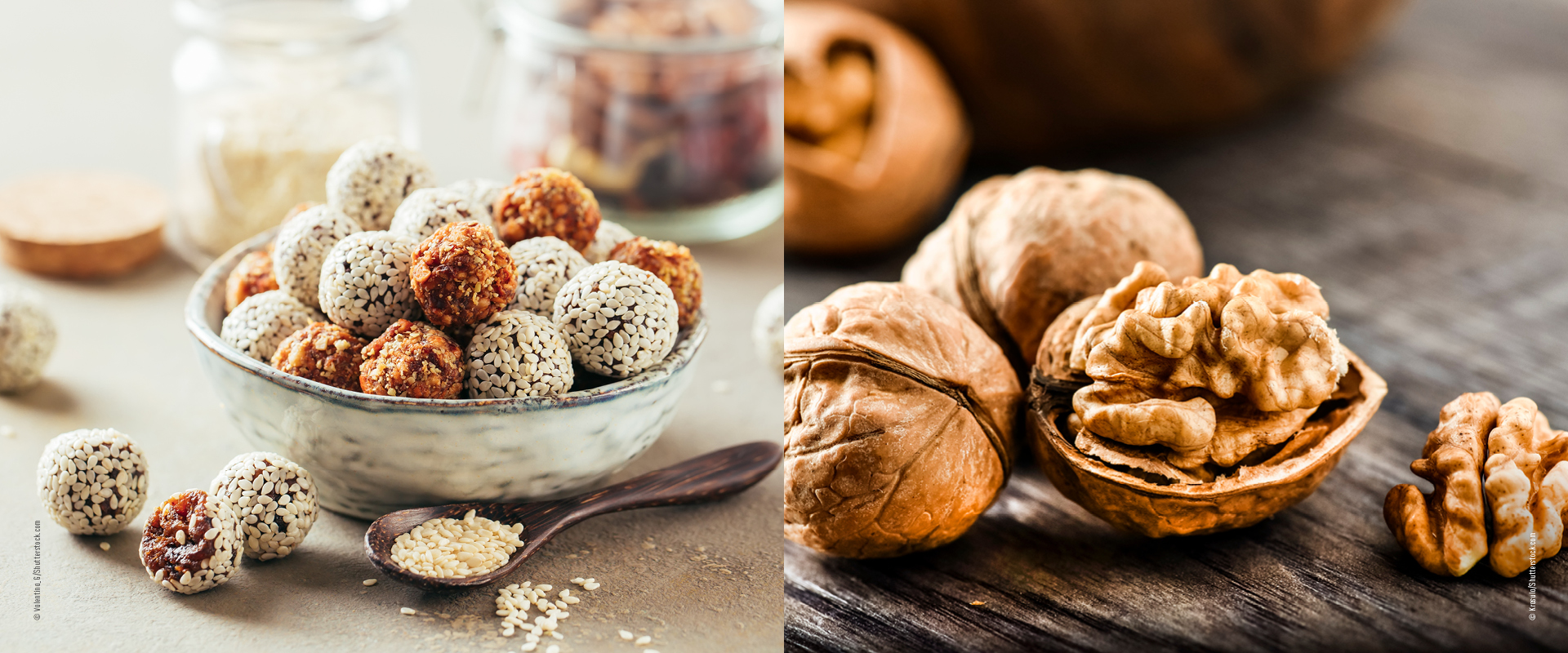 Superfood Energy Balls mit Walnüssen
