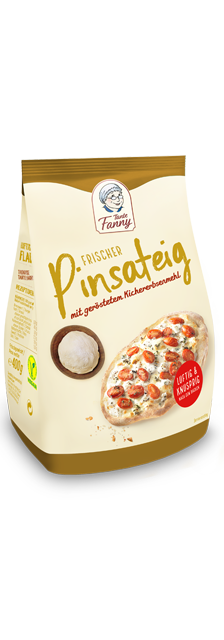 Frischer Pinsateig