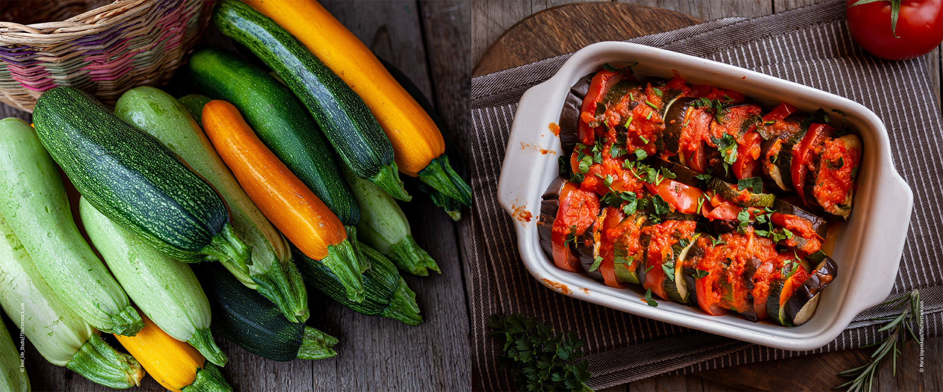 Ratatouille als Zucchini Idee 