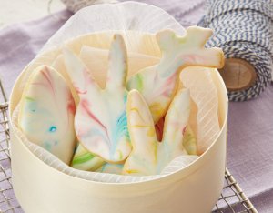 Easter Marble Cookies