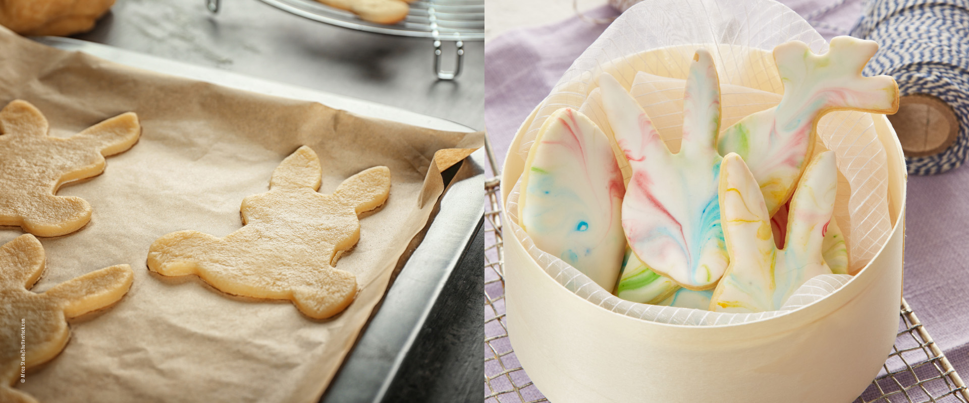 Osterkekse backen