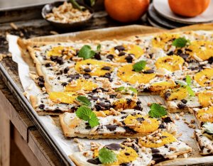 Flammkuchen Orange-Zartbitter