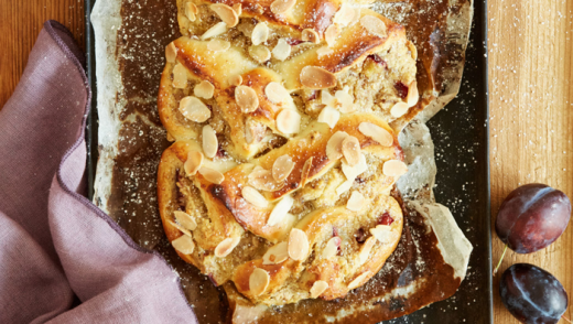 Zupfschnecken Maroni-Zwetschgenfüllung