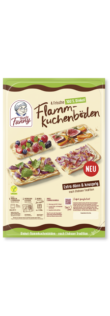 Frische Dinkel-Flammkuchenböden