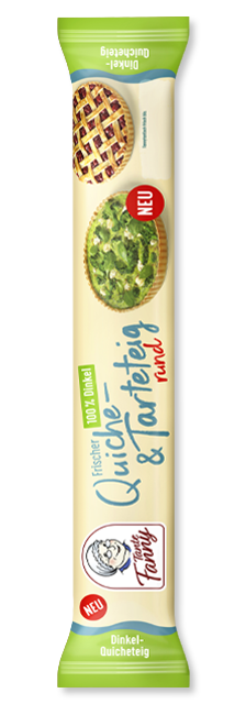 Frischer Dinkel Quiche- & Tarteteig