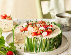 Herzhafter Cheesecake