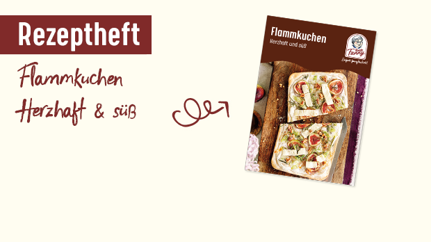 Tante Fanny Gratis Rezeptheft Flammkuchen